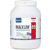 Hochwertiges Mehrkomponenten Protein Pulver - Maxum 85 - Eiweiss Protein Pulver für Muskelaufbau und Regeneration - Ideal für deinen Protein Shake - Perfektes Eiweißpulver (Neutral, 750 g Dose)