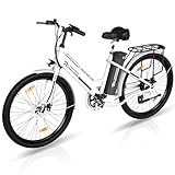 EVERCROSS EK8S Elektrofahrräder Erwachsene, 26 Zoll E-Bike - 250W Motor, 36V 12AH Akku, 15/20/25 KM/H, 120KG Max. Belastung, Mountainbike Elektrofahrrad für Frauen Männer