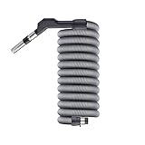 Schlauch für Zentralstaubsauger mit Komfort-Griff, Ersatzteil für div. Anbieter Länge 9,1m