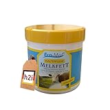 h2i Melkfett Pflegecreme | 1 x 250ml | Hautpflege Creme Kälteschutz Körperpflege Baby Balsam Lotion Gel | idealer Schutz für strapazierte Haut