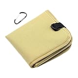 DimyFew Faltbares Sitzkissen Faltbares Wander Sitzpolster Camping Sitzmatte mit Aufhängehaken Aus Oxfordgewebe Wasserdicht Und Tragbar für Reisen Camping, Khaki