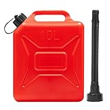 Kanister für Heizöl | Öltank für Maschine – Verstärkter Kanister für Auto, Motorrad, LKW, Boot, Rasenmäher, Traktor, Kraftstoff, 5 l, 10 l, 20 l