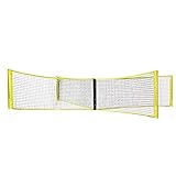 Pickleball-Netz - Tragbares viereckiges Sportnetz | Mehrzweck-Badminton-Volleyball-Tennisnetz für Outdoor Garden Beach Ulapithi