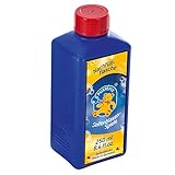PUSTEFIX Nachfüllflasche Mini I 4 x 250 ml Seifenblasenflüssigkeit I Bubbles Made in Germany I Seifenblasen für Hochzeit, Kindergeburtstag, Polterabend I Seifenblasen für Kinder & Erwachsene