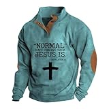 Auifor Kapuzenpullover Herren,Herbst Winter Drucken Hoodie Mit Knöpfe Langärmelig Stehkragen Pullover Dünne Sweatshirt,Hoodie Pullover Motorrad Pullover Protektoren Sweatshirt Herren(Braun,XXX-Large)