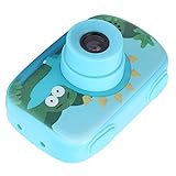 ciciglow Kinderkamera, HD 1080P Videokamera Spielzeug, tragbare Timing-Funktion Geburtstagsgeschenk Weihnachten für Thanksgiving-Kinder(Blue)