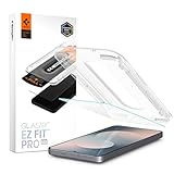 Spigen Glas.tR EZ Fit Pro Schutzfolie kompatibel mit Samsung Galaxy S25 FE, 2 Stück, inklusive Installationskit, Kratzfest, Kristallklar, 9H Härte Folie