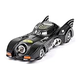 BXJUCBHDO Maßstabsmodell 1:38 for Batmobil Spielzeugauto-Modell Legierung Druckguss Mit Pullback-Fahrzeugen Ornament Kollektion Klassisches Kunsthandwerk Fahrzeuge Rennwagen