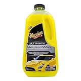 Meguiar's G17748EU Ultimate Wash & Wax Autoshampoo -Autopflege& Autoreinigung - Autowäsche mit Duft - Autowachs - Shampoo und Wachs in einem - 1420ml