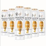 Pantene Pro-V Repair & Care 3-In-1 Shampoo + Pflegespülung + Intensivpflege, Pro-V Formel + Antioxidantien, Für geschädigtes Haar, 6x250ML