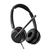EPOS IMPACT 860T ANC - Doppelseitiges kabelgebundenes Headset mit Active Noise Cancelling, Microsoft Teams zertifiziert, USB-C & USB-A, Super Wideband, ideal für Büroanrufe, Zoom, Home & Hybrid Work