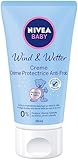 NIVEA BABY Wind & Wetter Creme (50 ml), Babycreme schützt...