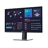 Dell P2720DC, 27 Zoll, QHD 2560 x 1440, 60 Hz, IPS entspiegelt, 16:9, 5 ms (extrem), höhenverstellbar/neigbar/drehbar, VESA, DisplayPort, USB-C, HDMI, 3 Jahre Austauschservice, schwarz/silber