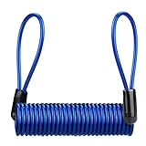 Anti Diebstahl Federdrahtseil Motorradfahrrad Roller Disc Security Seil Seilscheibenschloss Kabel Reminder Reminder Radbike Sicherheit