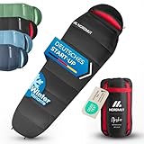 NORDMUT Schlafsack Winter -10 bis 0 Grad komprimierbar - Winterschlafsack Outdoor für Trekking & Camping 1.800 g - Mumienschlafsack wasserabweisend 350GSM