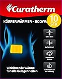 CURATHERM 10x Wärmepflaster Rücken Nacken und Schulter 12 Stunden angenehme Tiefenwärme Rückenwärmer Körperwärmer Bodywärmer selbsthafend luftaktiv