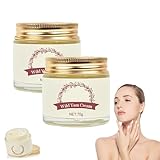 Wild Yam Creme für Hormonausgleich, Wild Yam Creme Bio Barbara O'Neill, Organic Wild Yamswurzel-Creme zur Unterstützung der Perimenopause und Menopause, anti aging creme frauen (140g (2er Pack))