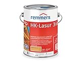 Remmers HK-Lasur 3in1 pinie/lärche, 2,5 Liter, Holzlasur aussen, 3facher Holzschutz mit Imprägnierung + Grundierung + Lasur, Feuchtigkeit- und UV-Schutz