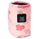 HEMOTON USB Flaschenwärmer Tasche Babyflaschenwärmer mit USB Heizfunktion Tragbar Konstante Temperatur Wärmt Milch und Muttermilch für Unterwegs Home use und Reise Zufällige Farbe