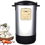 YHUEGH Kommerzieller Joghurt-Fermenter, 12 l vollautomatische Fermentationsmaschine mit Einstellbarer Temperatur und Zeitsteuerung, für Knoblauch, Natto, Gurken, süßen Reiswein, Teig, Essig