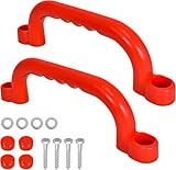 VOSSOT Haltegriffe Spielturm - Wetterfeste Sicherheitsgriffe mit Griffmulden, Klettergriffe Kinder Outdoor, Robuster HDPE Kunststoff, Klettergriffe Kinder Indoor & Outdoor