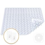 Duschmatte rutschfest,53x53cm,100% BPA frei,inkl 2 Haken zum...