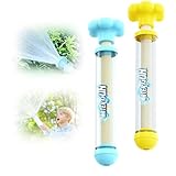 2 Stück Feuerwerk Wasserpistole, 2025 Neues Romantisches Feuerwerk Stil Wassersprühspielzeug, Feuerwerk Wasserspritzpistole, Wasser Feuerwerk Sprinkler für Party, Hochdruck Ausziehbarer Sprinkler