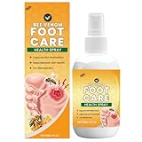 Foot Care Health Spray, Foot Spray, Feet Feuchtigkeitscreme Nebel, nicht fettige Formel, Leichtgewichtig und erfrischend, 30 ml/1x Stück, perfekt für Erwachsene und Jugendliche
