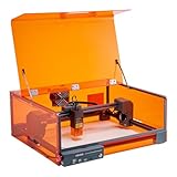 VEVOR Lasergravierer, 10 W, Lasergravur- & Schneidemaschine mit Gehäuse, Laserschneider, Graviermaschine, 300x300 mm Arbeitsbereich, 7000 mm/min, für Holz, Leder, Glas, bestimmte Metalle, Klasse 1