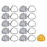 10-teiliges japanisches Keks-Set mit Katzenmotiven, Cartoon-Keksformen, Stempel, Backformen, Kuchendekorationswerkzeug
