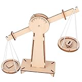 Abaodam Holz Balance Modell für DIY für Wissenschaftsprojekte Interaktives Lernspielzeug Eltern Junge Mädchen Beziehung Dekoration Geeignet