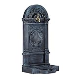 Relaxdays Standbrunnen, Antik-Stil, Nostalgie, Garten,...