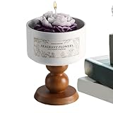 Langlebige Duftkerzen, kreative Duftkerzen, Kamelien-Duftkerzen in Form einer Teetasse, Hausduft aus Keramik – Weihnachtsstrümpfe, langlebige Aromatherapie-Dekoration