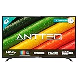 Antteq AB42D1 Fernseher 42 Zoll (TV 107 cm), Dolby Audio, LED, Triple Tuner DVB-C / T2 / S2, CI+, HDMI, Mediaplayer per USB, digitaler Audioausgang, incl. Hotelmodus