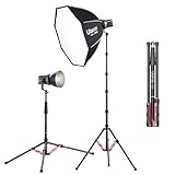 ULANZI T230 230cm Carbon-Lichtständer Professioneller Wendbarer, Carbon Fiber Lamp Stand mit Tragetasche, Max Belastung 5 kg, Abnehmbare Mittelachse Tragbares Kompaktes Stativ Metall für Studio-Licht