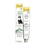 GimCat EXPERT LINE Gastro Intestinal Paste - Funktionaler Katzensnack unterstützt Verdauung und Darmflora - 1 Tube (1 x 50 g)