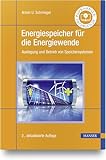 Energiespeicher für die Energiewende: Auslegung und Betrieb von Speichersystemen