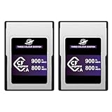 Dogfish 2 Pack 256GB CFexpress Typ A Speicherkarte, bis zu 900MB/s Lesegeschwindigkeit für Sony Alpha/FX Kameras 4K 8K Aufnahme und Hochgeschwindigkeits-Serienbildaufnahme