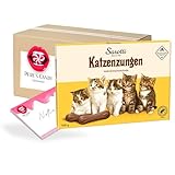 Pere's Candy Bundle für 5 x 100 g Sarotti Katzenzungen Vollmilch + Pere's Candy Notepad DIN A7-25 Blatt