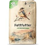 Vogelfood 10 kg Fettfutter mit Mehlwürmern für Wildvögel