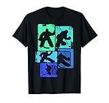 Eishockey Torwart Jungen Kinder Männer T-Shirt