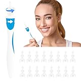Ohrenschmalz Entferner,Q-grips Ohrenreiniger mensch,Ear Cleaning kit mit 16 abwaschbaren Ersatzköpfen,Sicheres und Weiches 360 Grad Spirale Silikon für Erwachsene und Kinder