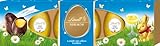 Lindt Schokolade Eierlikör-Eier | 108 g | Feinste Zartbitter-Eier mit flüssiger Eierlikör Füllung | Oster Schokolade | Schokoladengeschenk | Ostereier | Schokoeier