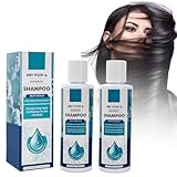 Anti-Schuppen Shampoo, Spezial-Shampoo für trockene Kopfhaut und Follikulitis, Feuchtigkeitsspendend, Bekämpft Psoriasis, Seborrhoischer Dermatitis & Schuppen, Revitalisiert Haar & Kopfhaut (200ML)