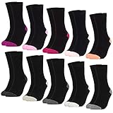 Occulto 10 PAAR SOCKEN für DAMEN aus BAUMWOLLE (Modell:...