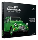 FRANZIS 55154 - Citroen 2CV Adventskalender grün, Metall...