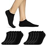 10 | 20 | 30 Paar Sneaker Socken Damen & Herren Schwarz & Weiß Baumwolle 10800 WP (Schwarz 10 Paar 43-46)