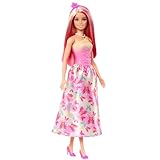Barbie Royal-Puppe mit fantasievollen Haaren in Blond und...