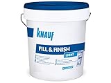 Knauf Fill & Finish Light Allzweckspachtel 11,5 Kg, Weiß, Spachtelmasse