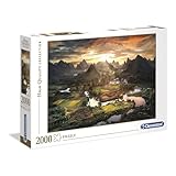 Clementoni 32564 Tal in China Puzzle, buntes Erwachsenenpuzzle mit kräftigen Farben, Geschicklichkeitsspiel für die ganze Familie, 2000 Teile, Ab 9 Jahren